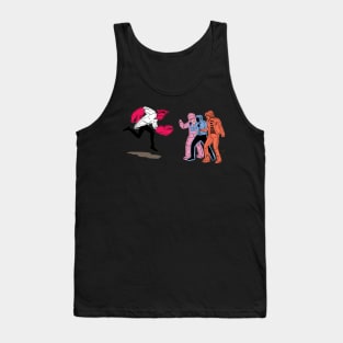 Rock Labster Vs Lesser Known Villains Tank Top